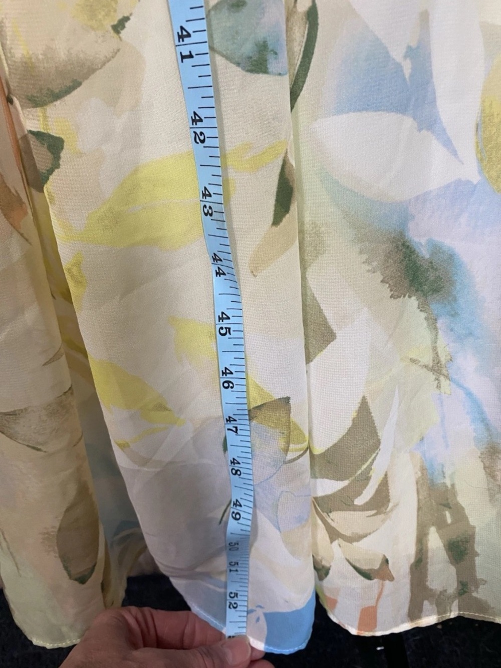 Laundry By Shelli Segal Los Angeles Floral Pastel Flowy Maxi Dress Wedding Guest - Picture 15 of 16